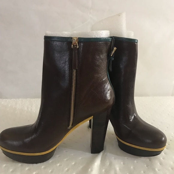 Nine West Ankle Boots Leather Size 8 - Picture 5 of 5